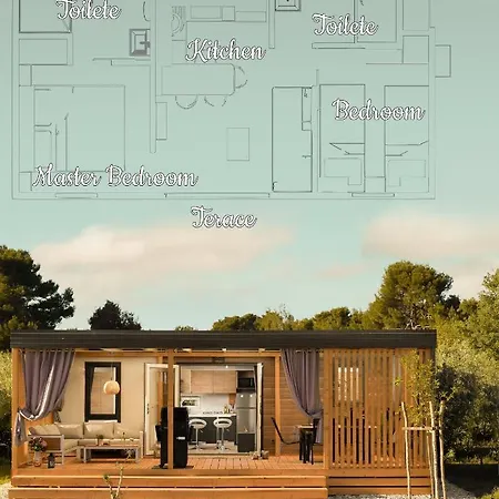 Luxury Alpha, Pool, Camp Volme - Nearby Kamenjak Campsite